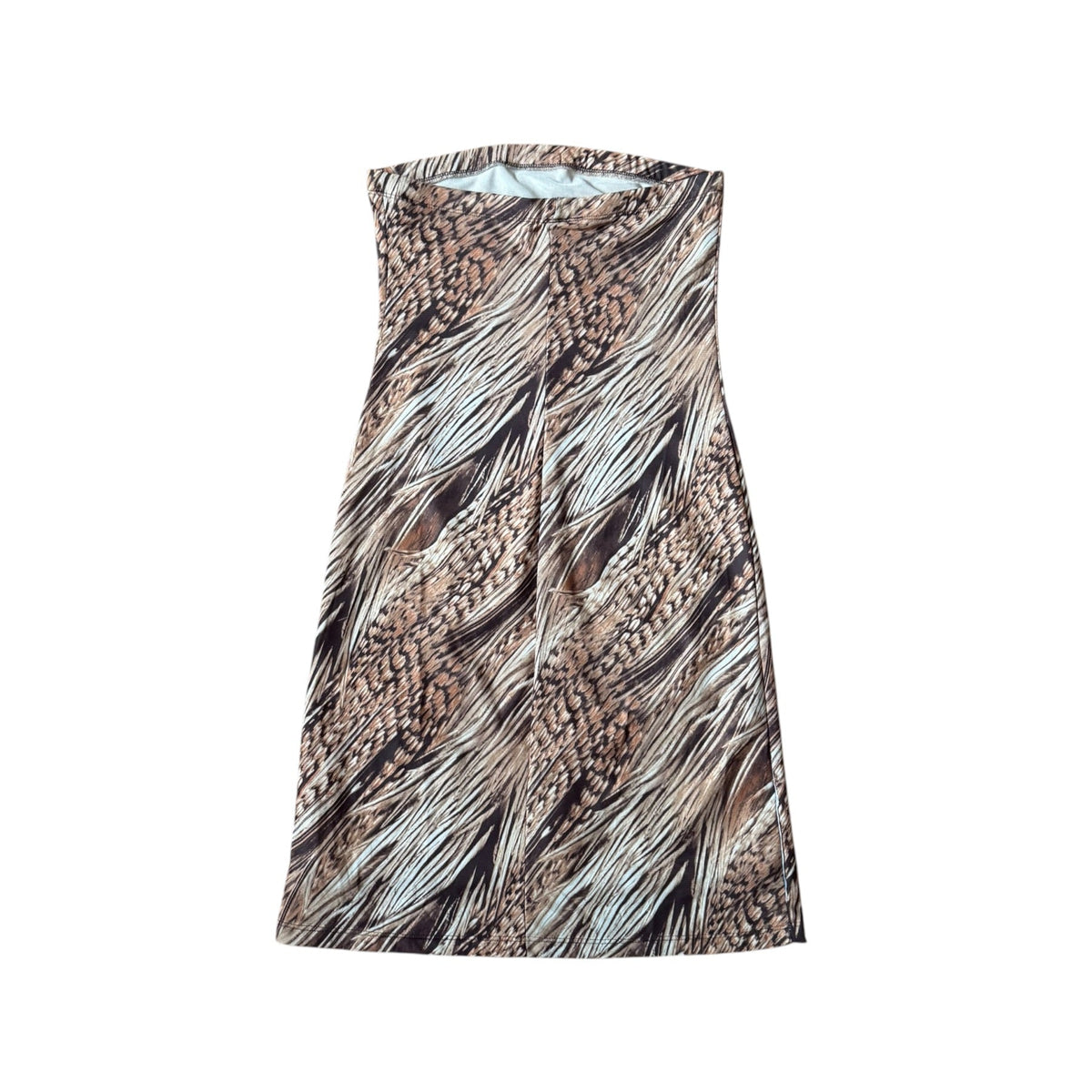 Vintage Strapless Midi Dress