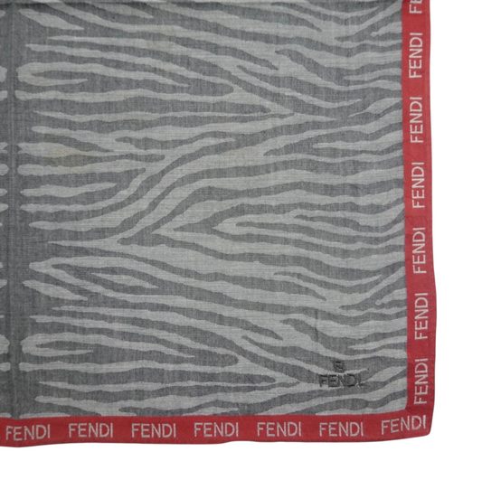 Fendi Zebra Scarf