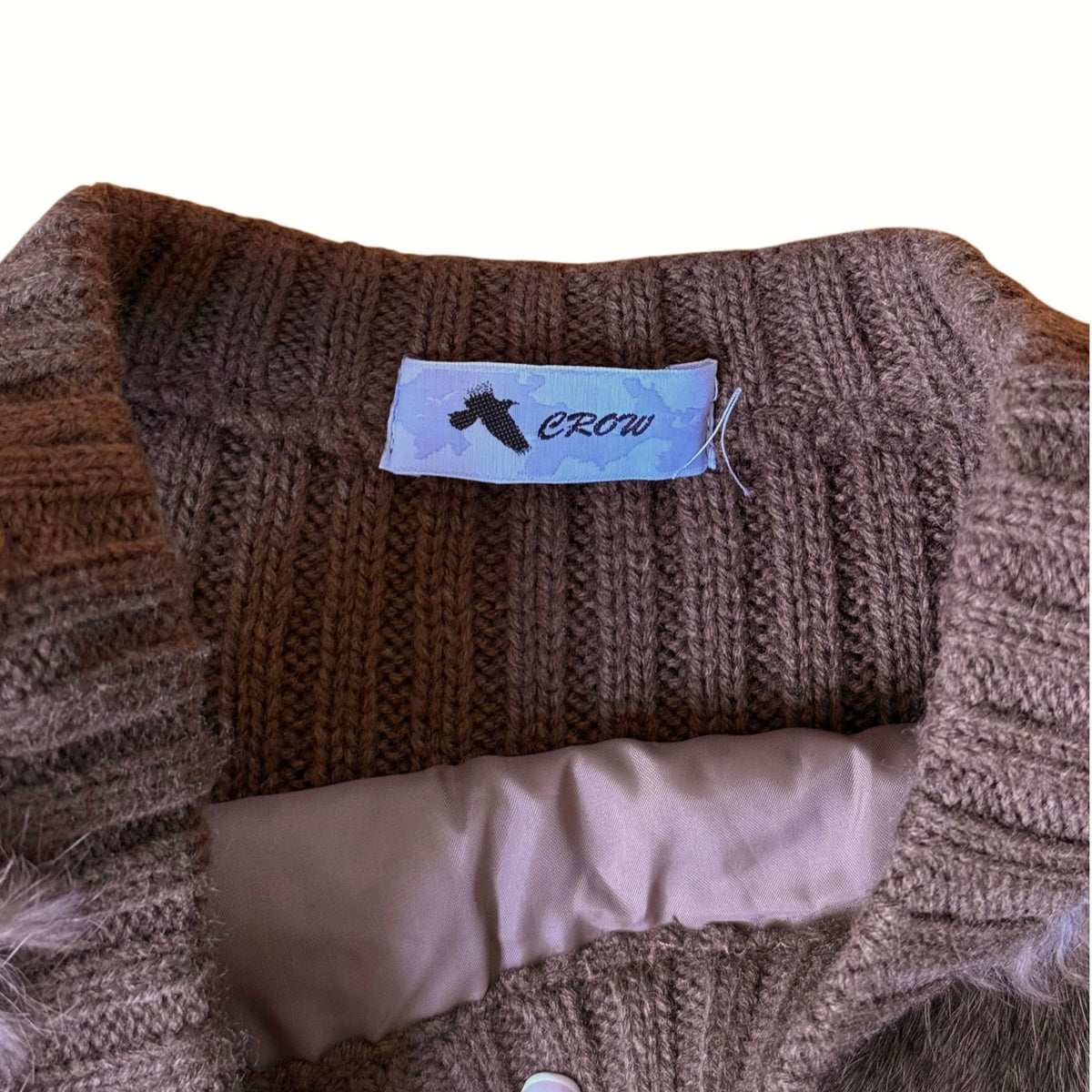 Vintage Fur Sweater Vest