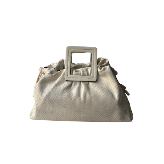 Staud Cream Snake Shirley Caryall Bag