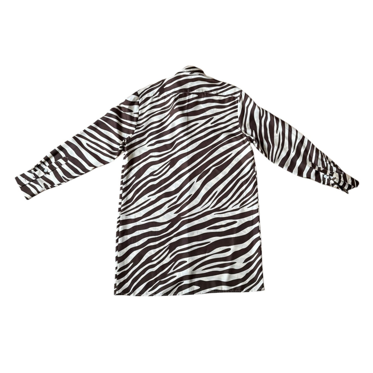Cynthia Rowley Zebra Button Down Dress