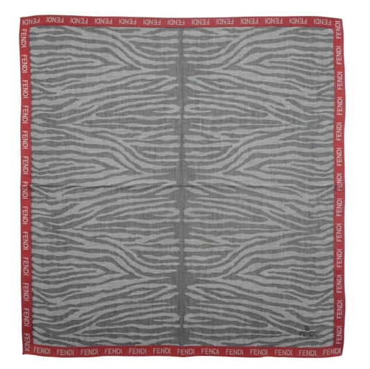 Fendi Zebra Scarf