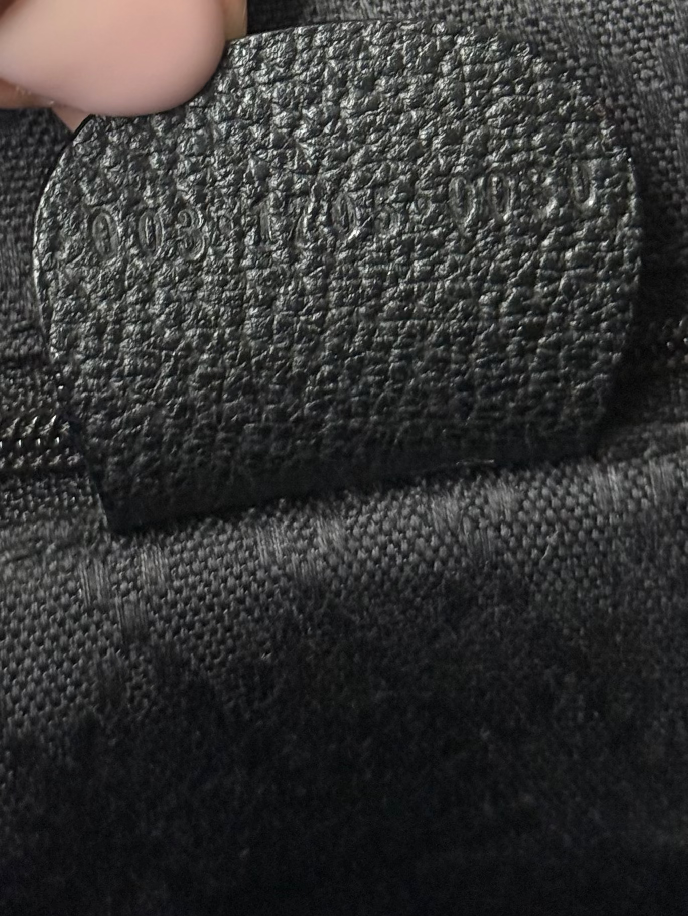 Gucci Black Leather & Suede Bamboo Backpack