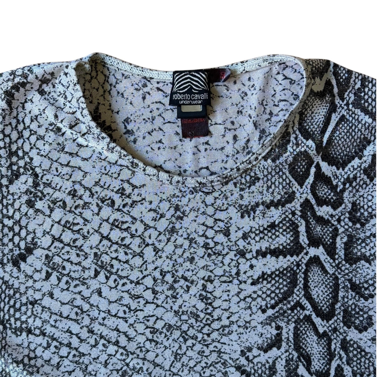 Roberto Cavalli Animal Print Long Sleeve