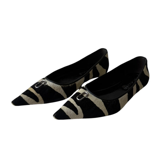 Marc Jacobs Zebra Pointed Toe Flats