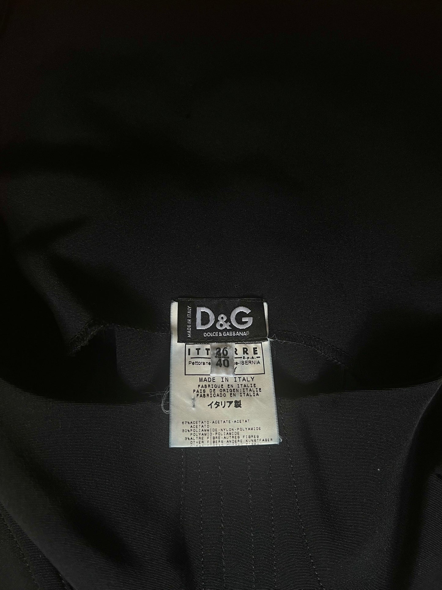 Dolce & Gabbana Corset Midi Dress