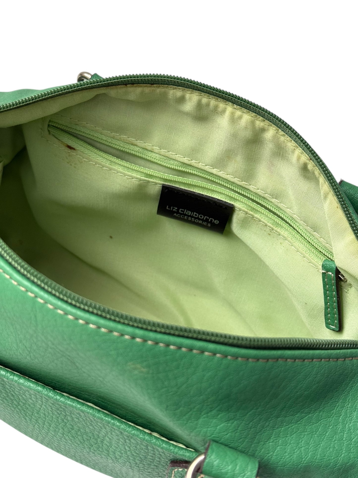 Liz Claiborne Green Leather Purse