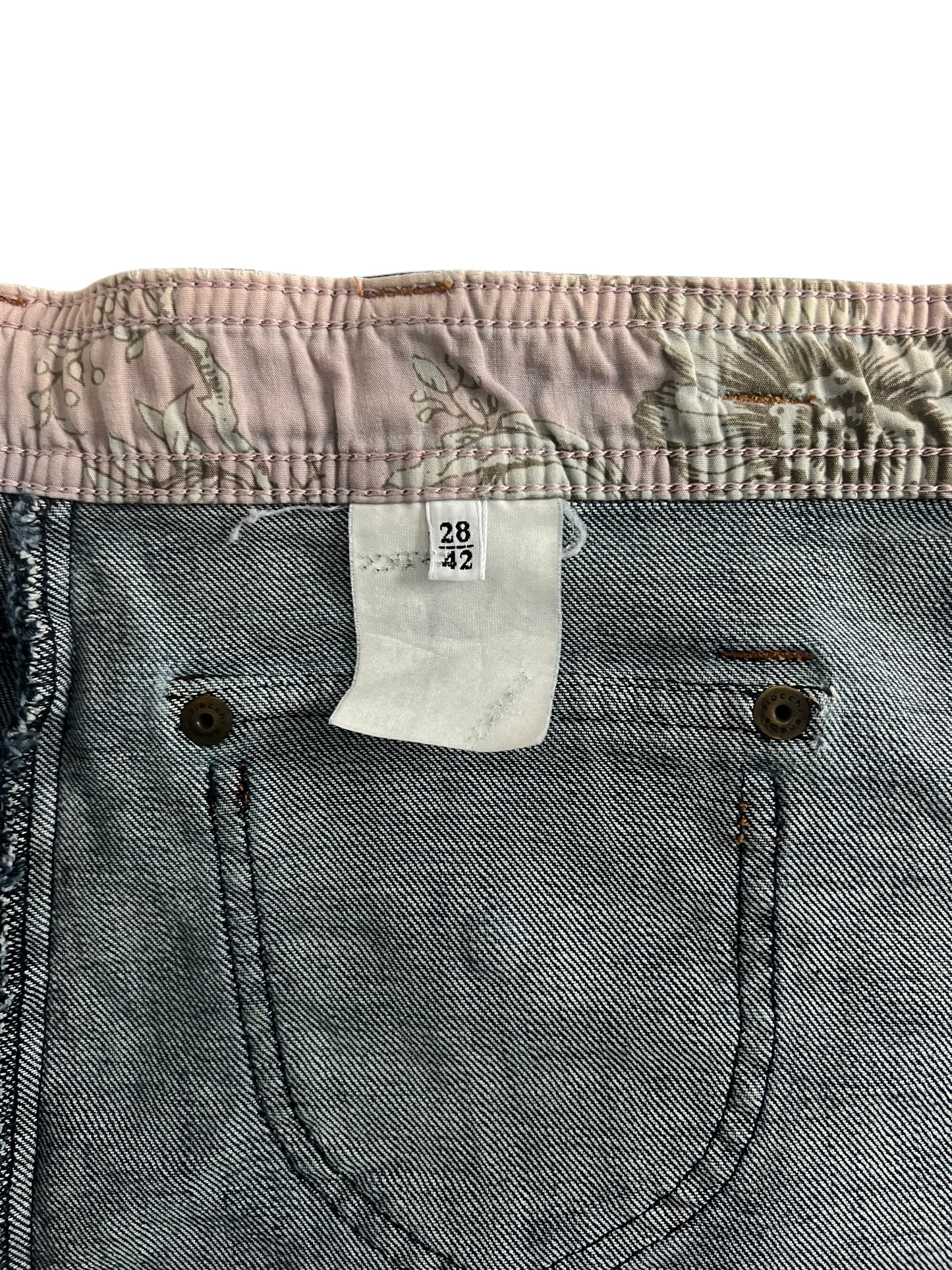 Dolce & Gabbana Denim Micro Mini Skirt