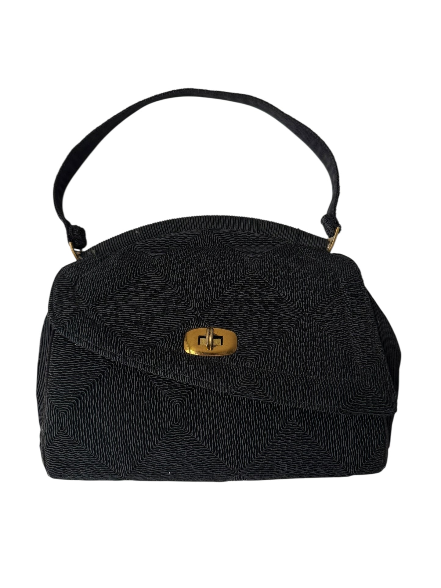 Vintage Black Shoulder Bag