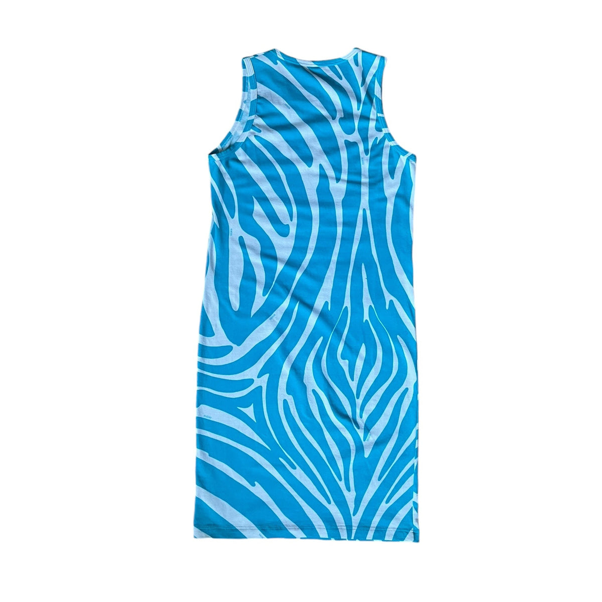 Versus by Versace Blue Zebra Dress